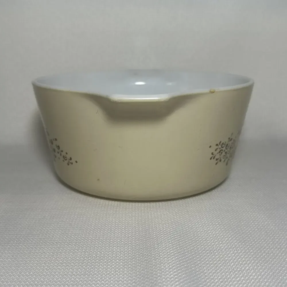 Vintage Pyrex By Corning Homestead Brown 474-B 1.5 qt Casserole Dish ~ NO LID